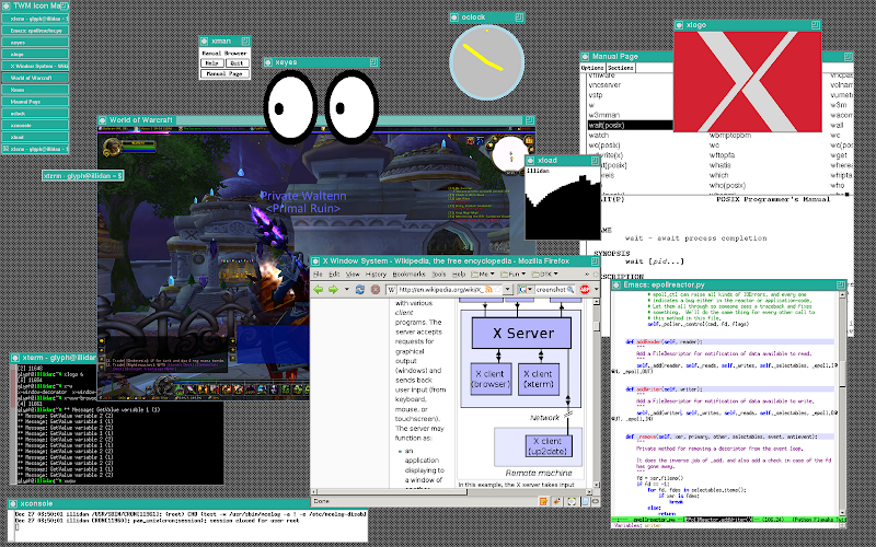 Deciphering Glyph The X Window System